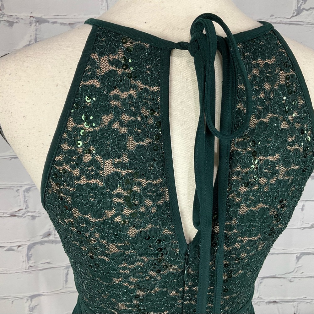 Night Way Lace Bodice Prom Dress, Size 8 - Picture 8 of 14